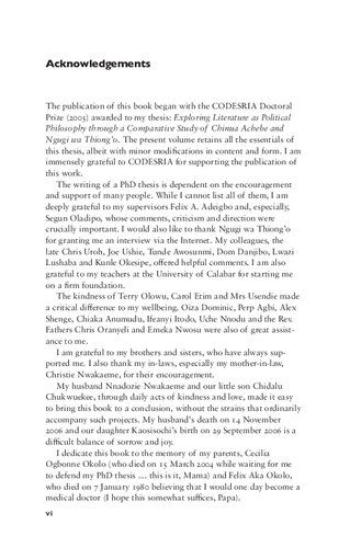 ﻿ادبیات آفریقا به مثابه فلسفه سیاسی: کتاب های کدسریا