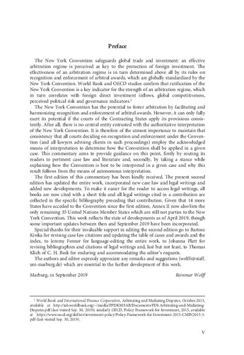 ﻿کنوانسیون نیویورک: تفسیر ماده به ماده