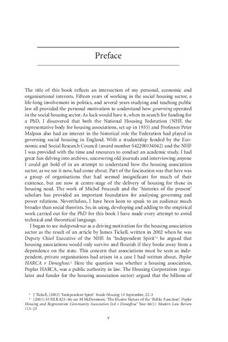 ﻿استقلال و تخصص حاکم: تجارت انجمن های مسکن