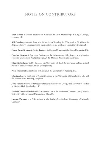 ﻿تاریخ فرهنگی معلولیت در دوران باستان