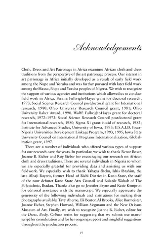 ﻿حمایت از پارچه، لباس و هنر در آفریقا