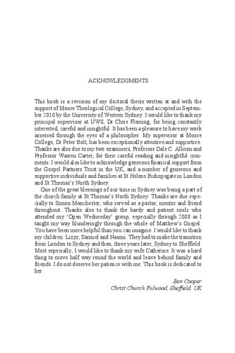 ﻿بندگی گنجانده شده: تعهد و شاگردی در انجیل متی