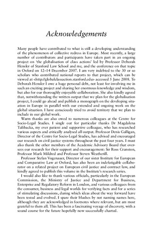 ﻿اصلاح اقدامات طبقاتی و نمایندگی در سیستم های حقوقی اروپا: چارچوبی جدید برای جبران خسارت جمعی در اروپا