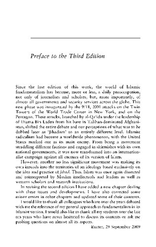 ﻿بنیادگرایی اسلامی ویرایش سوم: داستان جنبش های اسلام گرا
