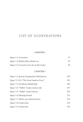 ﻿تاریخ فرهنگی باغ ها در قرون وسطی