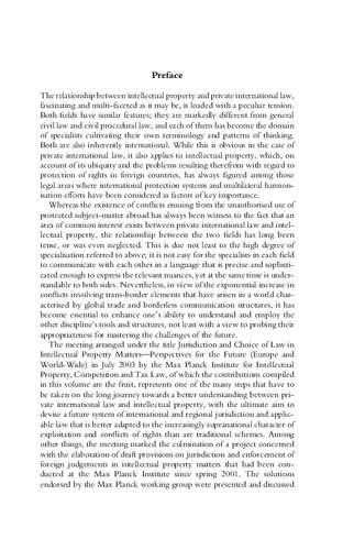 ﻿مالکیت فکری و حقوق بین الملل خصوصی – حرکت به سوی آینده