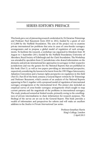 ﻿ترتیبات بین المللی رحم جایگزین: مقررات قانونی در سطح بین المللی
