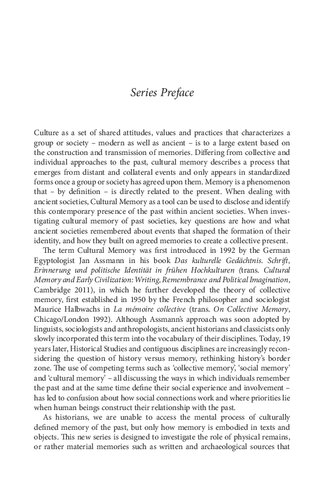 ﻿حافظه و هویت فرهنگی در جوامع باستانی