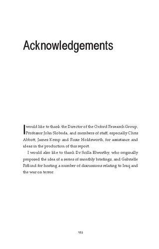 ﻿عراق و جنگ علیه تروریسم: دوازده ماه شورش 2004/2005