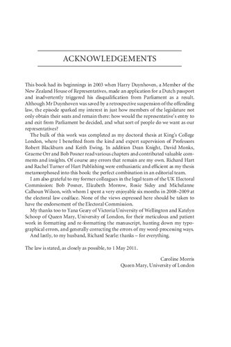 ﻿انتخابات مجلس، نمایندگی و قانون