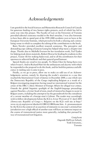 ﻿شکنجه به مثابه شکنجه: دیدگاه های تطبیقی ​​توسعه دعاوی حقوق بشر فراملی