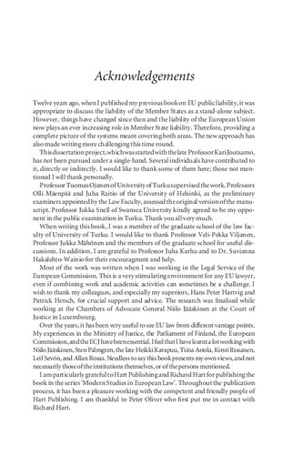 ﻿مسئولیت عمومی در حقوق اتحادیه اروپا: Brasserie، Bergaderm and Beyond