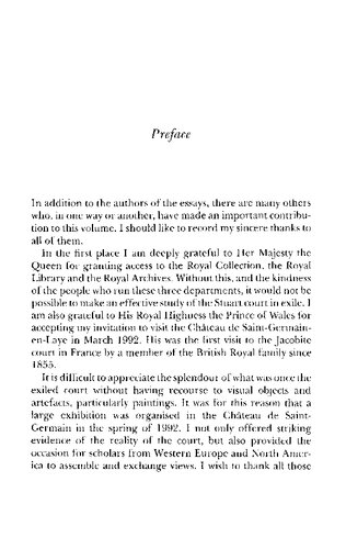 ﻿دادگاه استوارت در تبعید و ژاکوبیت ها