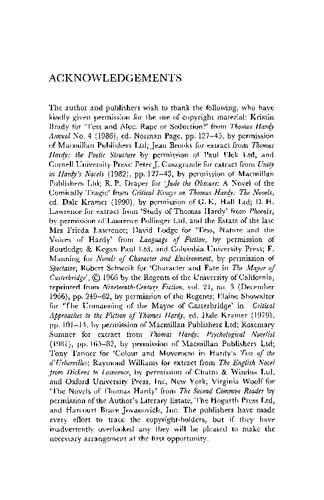 ﻿هاردی: رمان های تراژیک