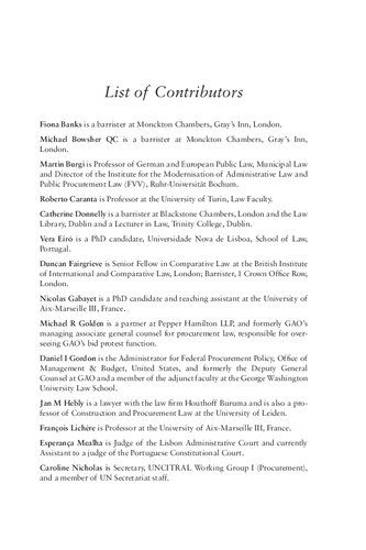 ﻿قانون تدارکات عمومی: خسارت به عنوان یک راه حل موثر