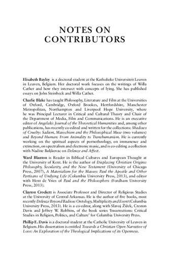 ﻿مقدسین پست مدرن فرانسه: بازسازی «مقدس» در فلسفه معاصر فرانسه