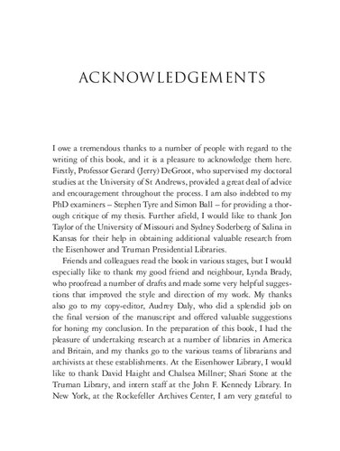 ﻿آیزنهاور و مسابقه تسلیحاتی جنگ سرد: 