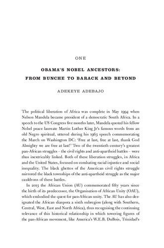 ﻿صلح‌سازان آفریقا: برندگان صلح نوبل آفریقایی‌تبار