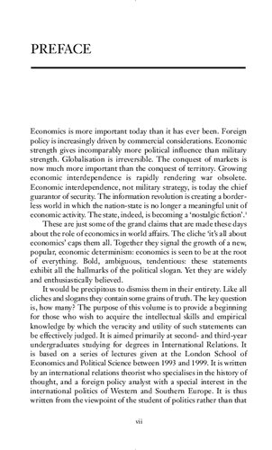 ﻿عامل اقتصادی در روابط بین الملل