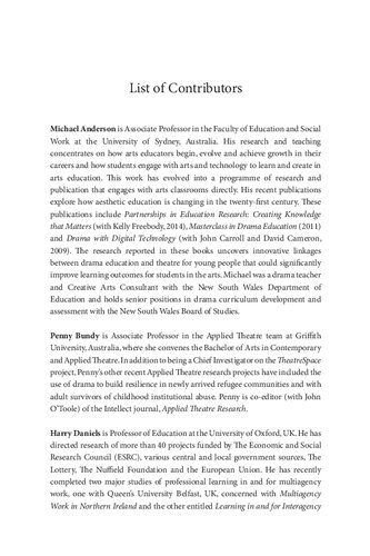 ﻿تعاملات نمایشی در آموزش: رویکردهای ویگوتسکی و اجتماعی فرهنگی به نمایش، آموزش و پژوهش