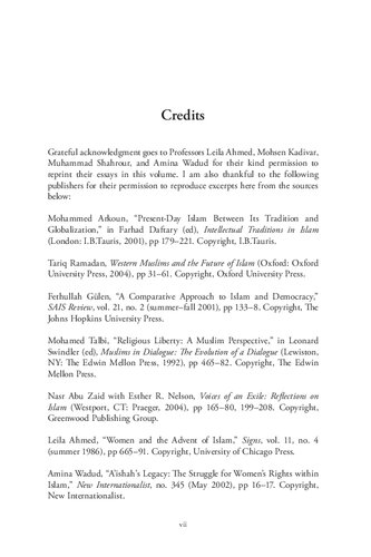 ﻿ندای جدید اسلام: اصلاح سیاست و مدرنیته یک خواننده