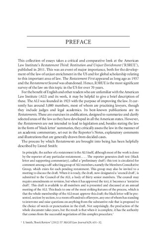 ﻿بیانیه سوم: استرداد و غنی سازی ناعادلانه: مقالات انتقادی و تطبیقی