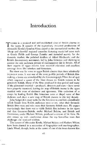 ﻿ناشناخته 1930: تاریخ جایگزین سینمای بریتانیا، 1929-1939