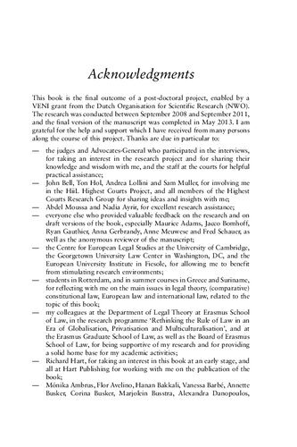 ﻿تصمیم گیری قضایی در جهان جهانی شده: تحلیل مقایسه ای رویه های در حال تغییر دادگاه های عالی غرب