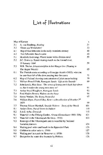 ﻿آب، اوقات فراغت و فرهنگ: دیدگاه های تاریخی اروپا