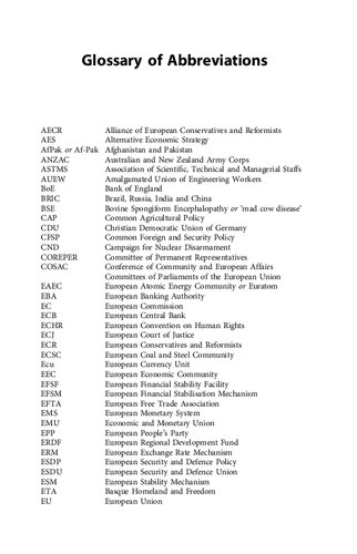 ﻿معضل اروپا: بریتانیا و درام ادغام اتحادیه اروپا