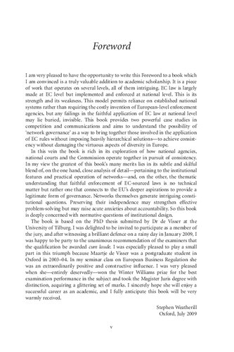 ﻿حکمرانی مبتنی بر شبکه در قانون اتحادیه اروپا: مثالی از قانون رقابت اتحادیه اروپا و قانون ارتباطات اتحادیه اروپا