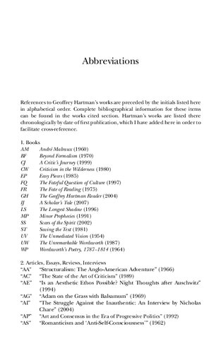 ﻿جفری هارتمن: رمانتیسم پس از هولوکاست