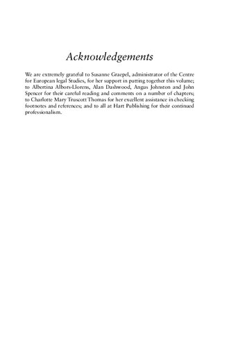 ﻿سالنامه کمبریج مطالعات حقوقی اروپا جلد 11، 2008–2009