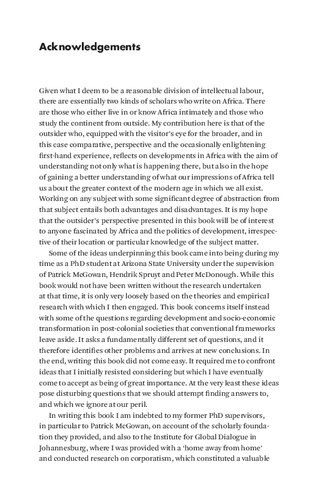 ﻿بن بست توسعه آفریقا: بازنگری در اقتصاد سیاسی تحول