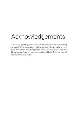 ﻿کیفیت هالیوود: نشانگرهای تمایز در فیلم استودیویی معاصر