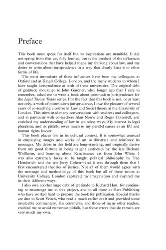 ﻿قانون پس از مدرنیته