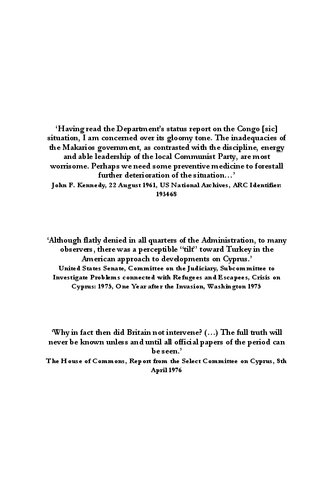 ﻿قبرس در جنگ: دیپلماسی و درگیری در طول بحران 1974
