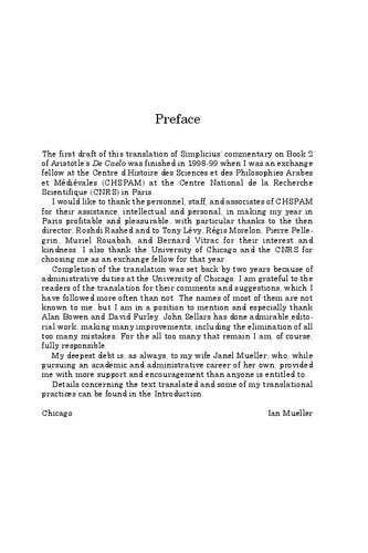 ﻿Simplicius: On the Aristotle On the Heaves 2.10-14