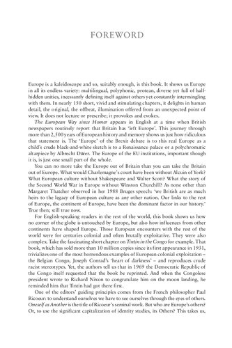 ﻿حافظه جمعی در اروپا: فرهنگ و هویت اروپایی از زمان هومر جلد 1