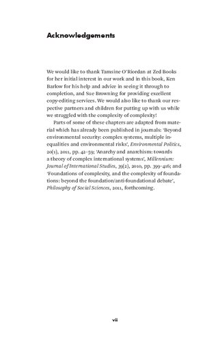 ﻿روابط بین‌الملل پساانسانی: پیچیدگی، بوم‌شناسی و سیاست جهانی