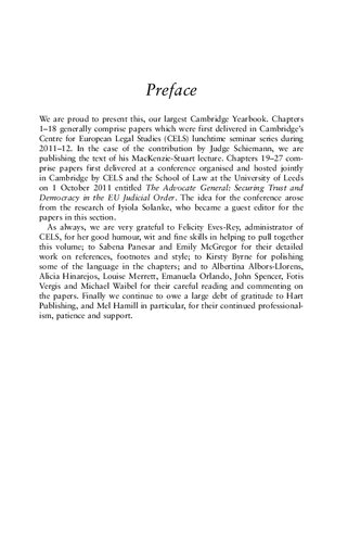 ﻿سالنامه کمبریج مطالعات حقوقی اروپا جلد 14، 2011–2012