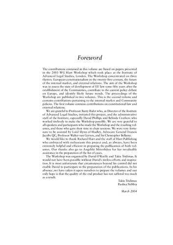 ﻿حقوق اتحادیه اروپا برای قرن بیست و یکم: جلد 2: بازنگری در نظم قانونی جدید