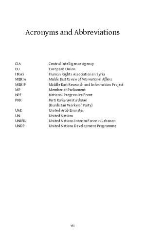 ﻿قدرت و سیاست در سوریه: سرویس های اطلاعاتی، روابط خارجی و دموکراسی در خاورمیانه مدرن