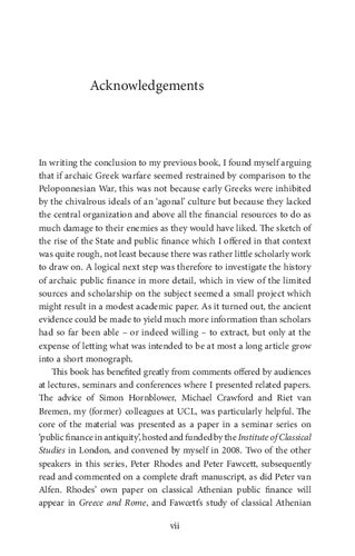 ﻿کشتی ها و نقره، مالیات و خراج: تاریخ مالی آتن باستانی