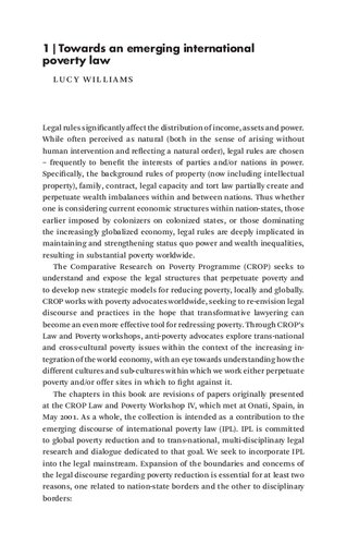 ﻿حقوق بین‌الملل فقر: گفتمان نوظهور