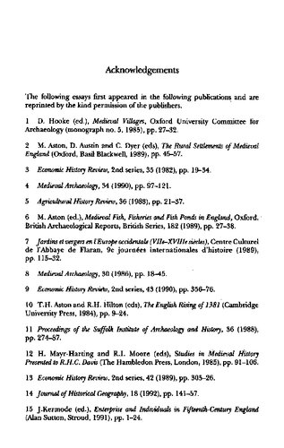 ﻿زندگی روزمره در انگلستان قرون وسطی