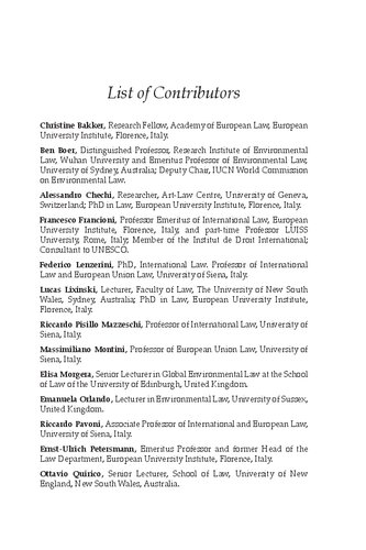 ﻿حقوق بین الملل برای کالاهای مشترک: دیدگاه های هنجاری حقوق بشر، فرهنگ و طبیعت