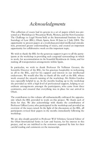 ﻿کار پرمخاطره، زنان و اقتصاد جدید: چالش هنجارهای قانونی