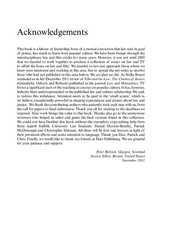 ﻿قانون و عدالت در صفحه کوچک