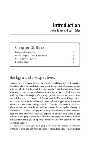 ﻿مدارس برای اروپای آینده: ارزش‌ها و تغییر فراتر از لیسبون